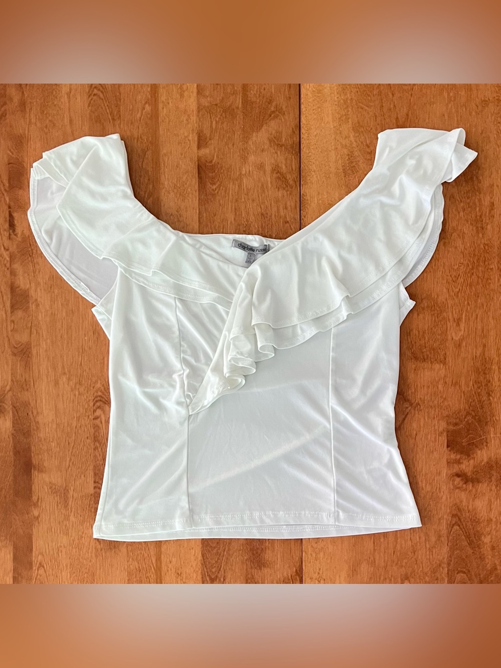 Charlotte Russe Ruffle Top
